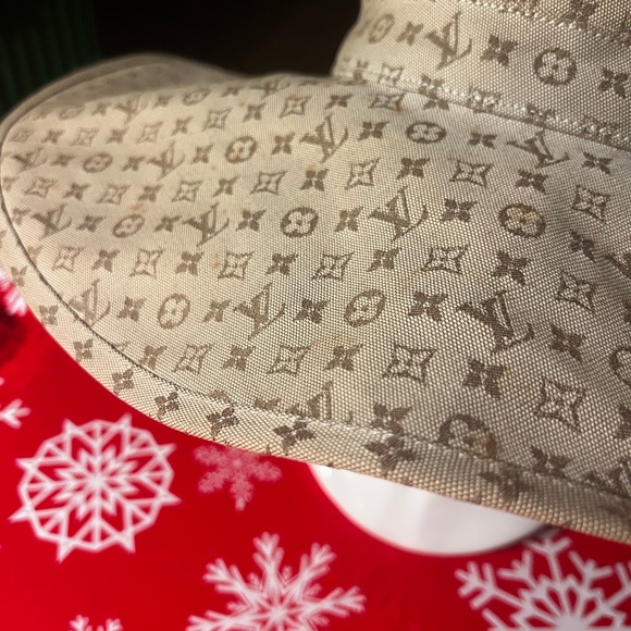 LOUIS VUITTON BEIGE MONOGRAM PANAMA HAT (SIZE SMALL) - Picture 2 of 10